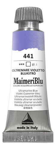 Aquarela Maimeri Blu Tubo Gr.1 441 Blue Ultramarine 12ml