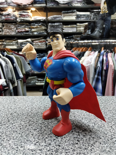 Dc Superman, Rescue Heroes World Action, Fisher-price!! (Usado)