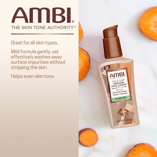 Limpiador Facial Ambi Even & Clear Complexion 100 Ml