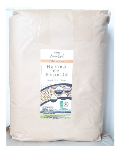 8kg. Harina De Espelta Integral Sentido Comun- Ecologica-