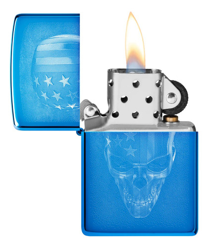 Zippo American Skull Design - 48739