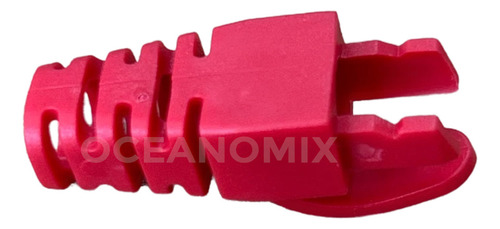 20 Unid Capa Snap In Para Rj45 Boot Cat5e/cat6 Vermelho