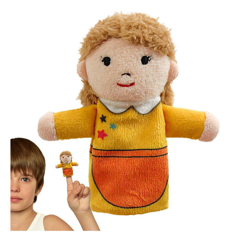 Mz Rompecabezas Finger Family Puppets De Peluche Con Forma