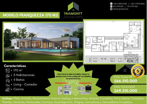 Modelo Franquezza 170m2