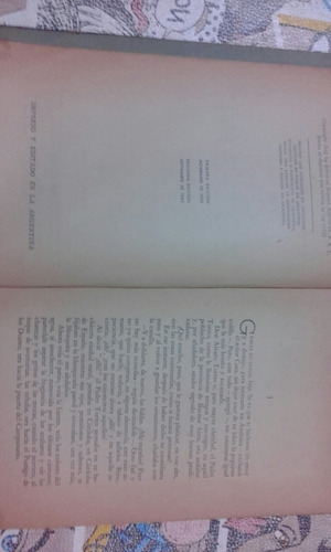 Zogoibi De Enrique Larreta 2^ Edición. Octubre De 1942.