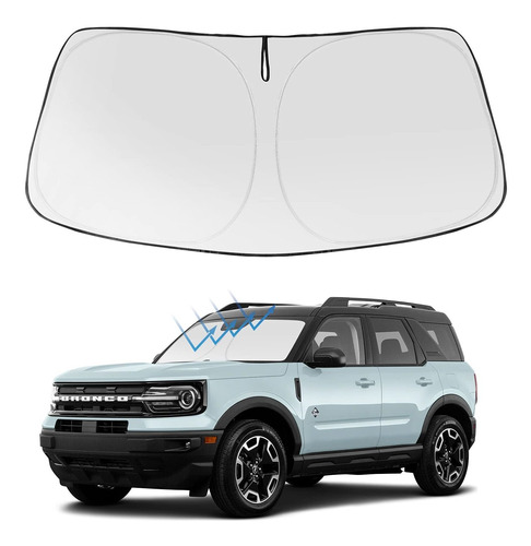 Parasol Plegable Para Brisa Delantero Ajuste Ford Bronco