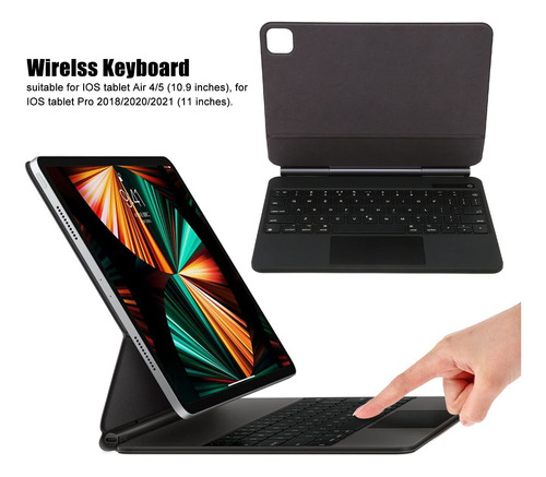 Ashata Teclado Para Tableta Io Bluetooth Tablet Air 4 5 Pro