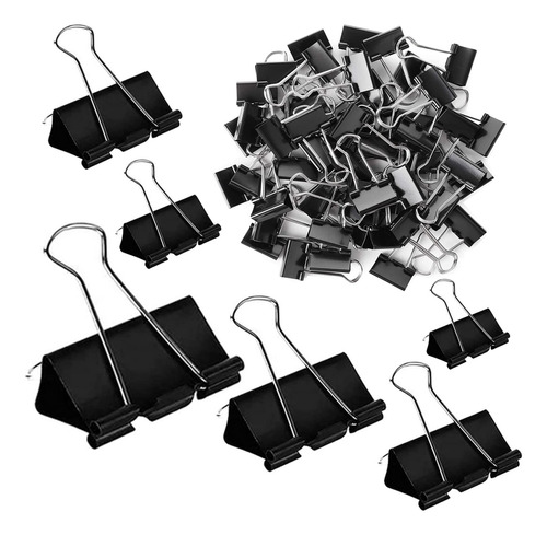 Clips Para Carpeta, Paquete De 300 Abrazaderas De Papel, Var