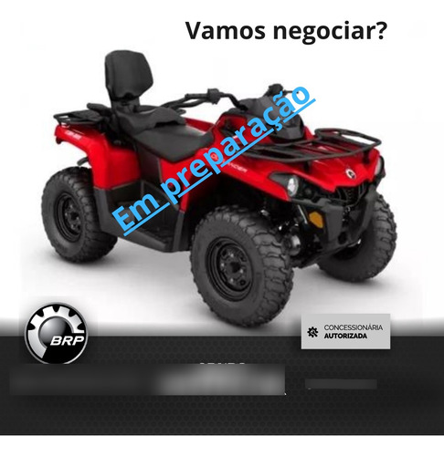 Quadriciclo Outlander Can-am 450 Max - 2016