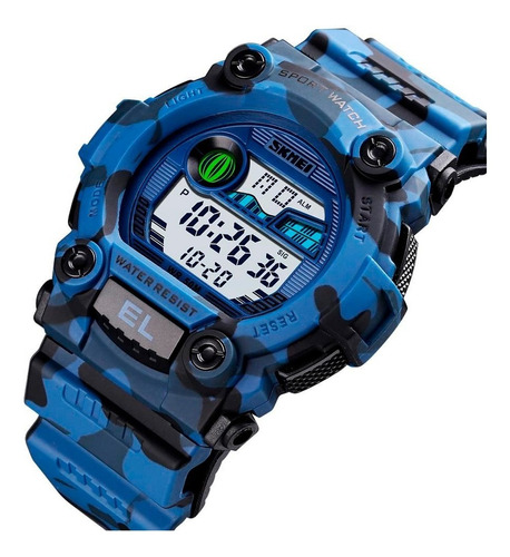 Reloj Skmei Digital 1633 Para Hombre - Azul