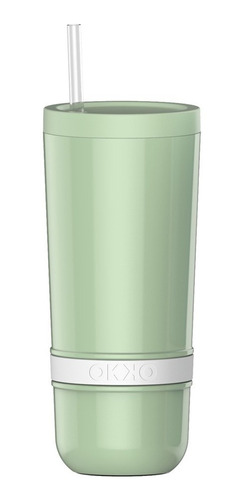 Vaso Acero Inoxidable Okko Verde 700g