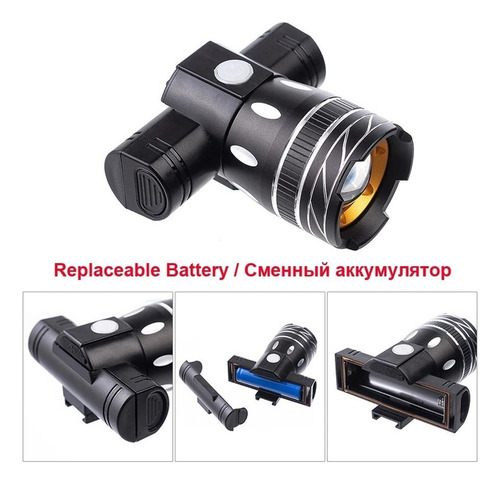 A 2* Lámpara Led Recargable 6000 Lm Impermeable Para