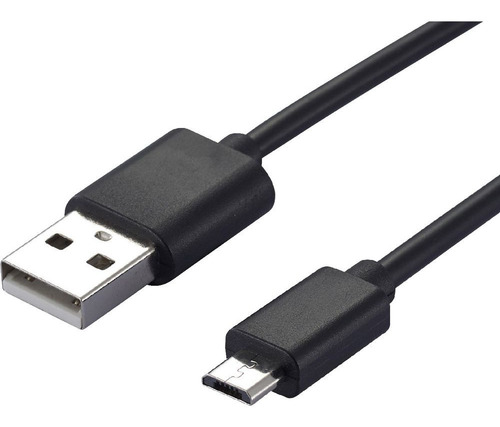 Cable Datos Cargador 2.0 Micro Usb Celular Blanco O Negro