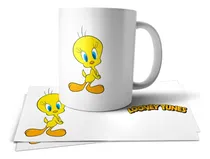 Comprar Piolin Tweety Silvestre Looney Tunes Taza Tu Propio Estilo