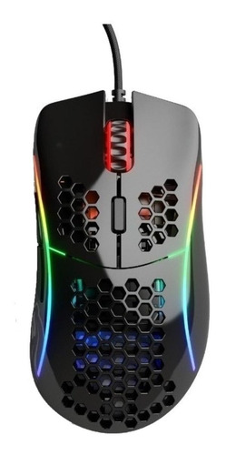 Imagen 1 de 4 de Mouse de juego Glorious Model O Minus glossy black