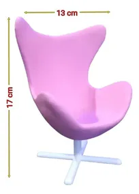 Living De 2 Butacones Y Mesa Ratona Compatible Barbie Silla