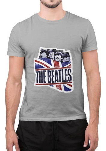 Polera Unisex The Beatles Rock&roll Inglaterra Estampado