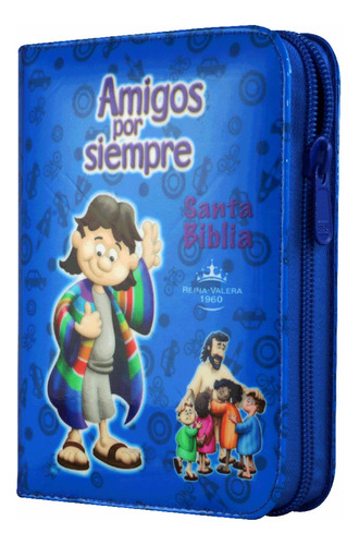 Amigos Por Siempre Acolchonado Azul