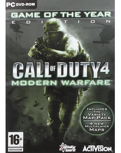 Call Of Duty 4 Modern Warfare - Nuevo Y Sellado - Pc
