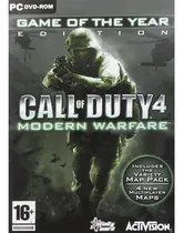 Comprar Call Of Duty 4 Modern Warfare - Nuevo Y Sellado - Pc