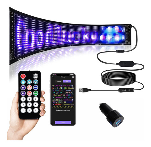 Letreros Led Programables Flexibles Publicitarios Panel...