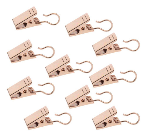 20pcs / Pack Clips De Cortina De Puerta Con Gancho