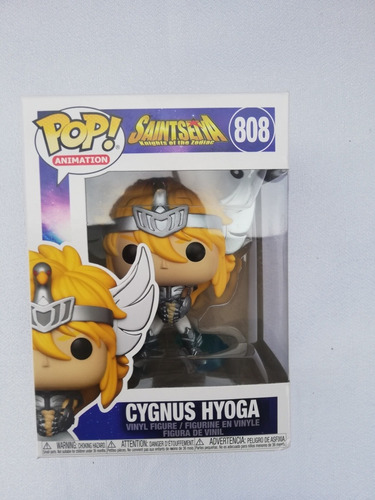 Funko Pop Caballeros Del Zodiaco Hyoga Cisne 