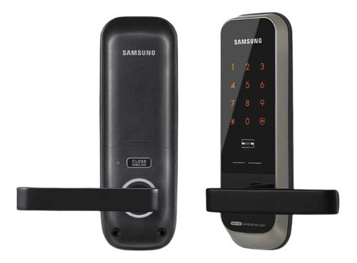 Fechadura digital Samsung SHP-H20 cor preto