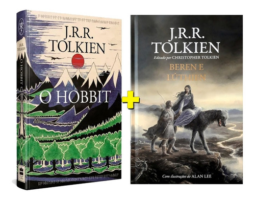 Livro O Hobbit + Beren E Lúthien Capa Dura - Envio Rápido