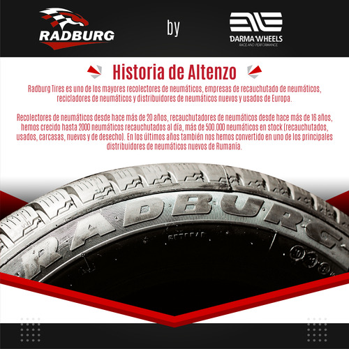 Kit De 2 Llantas 215/50r17 91v Radburg Technic Pulsar Revo 2