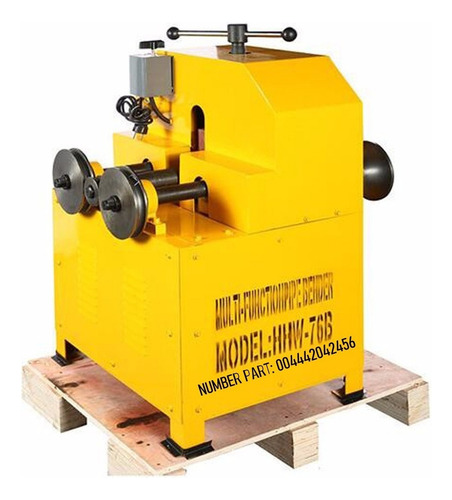 Maquina Roladora De Tubos Y Perfiles Con Dados