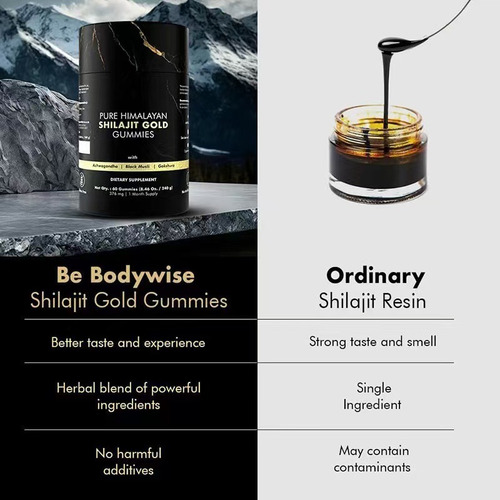 2024 Caramelos Blandos De Jalea De Himalaya Orgánicos Shilaj
