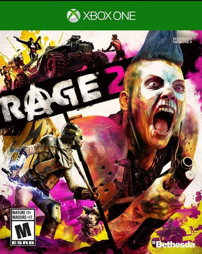 Rage 2 Xbox One, Disco Físico, Nuevo Sellado De Fábrica.