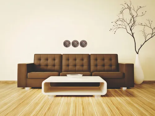 Marco decorativo de madera tipo mandala, 30 cm, 38176, color marrón, marco color marrón
