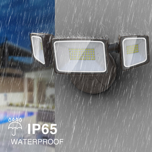 Luzes De Inundação Onforu 60w 6000lm Com Brilho Ip65 À Prova