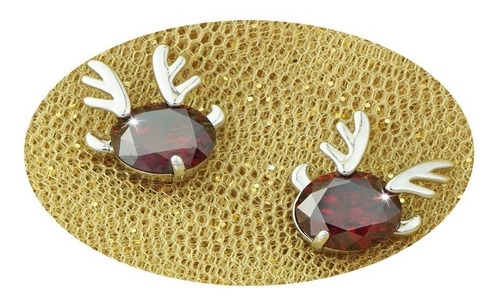 Imagen 1 de 8 de Set De Aretes Y Dije Oro 18k Reno Casual Regalo Dama Mujer