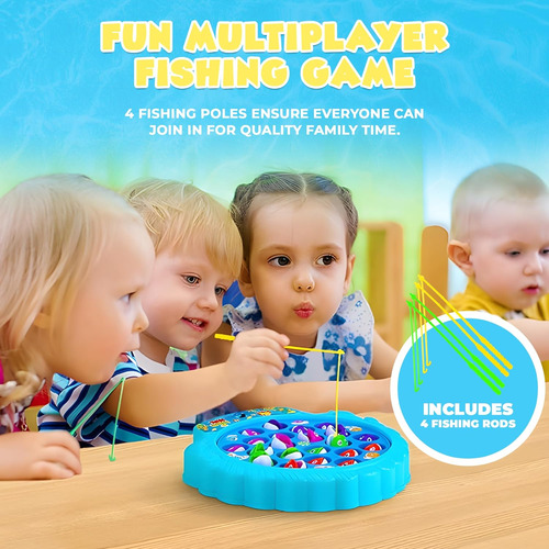 Ipidipi Toys Juego De Pesca Para Niños, Juego De Pesca Con A