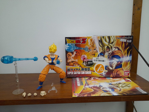 Goku Ssj Figura - Dragon Ball Super Z, Bandai Figure Rise