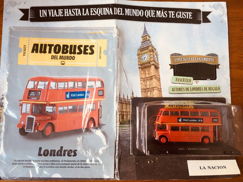 Autobuses Del Mundo - N°1 Aec - Reino Unido - Con Detalles