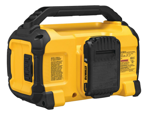 Imagen 3 de 9 de Parlante Radio Dewalt Bluetooth 12v/20v Max Dcr010 Portatil