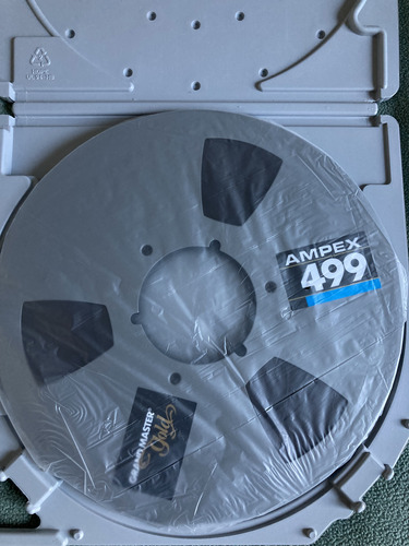 Carrete Cinta Ampex 499 Grand Master Gold (Usado)