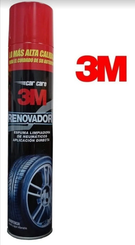 Imagen 1 de 3 de Renovador De Neumáticos En Aerosol 3m - Carcareshop