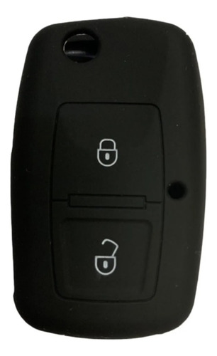 Protector Para Telemando Volkswagen Negro Con Logo