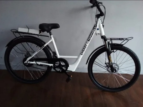 Imagen 2 de 8 de Bicicleta Electrica Enerby Ave 350w Canasto Rod 26 Litio Y