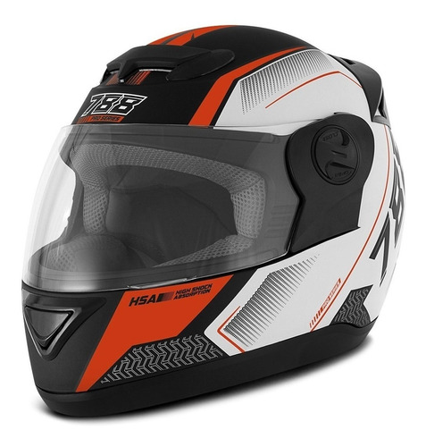 Capacete para moto  integral Pro Tork Evolution  G6 Tech  laranja liberty 788 tamanho 60 