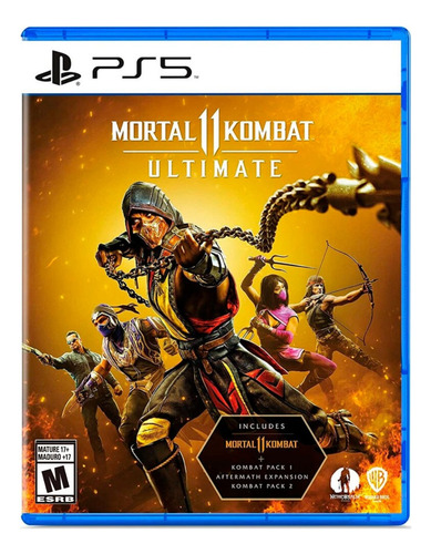 Mortal Kombat 11  Ultimate Edition Ps5 Físico Nuevo Sellado