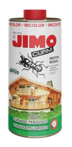 Jimo Cupim Incoloro X 500ml Protector De Madera Para Polilla