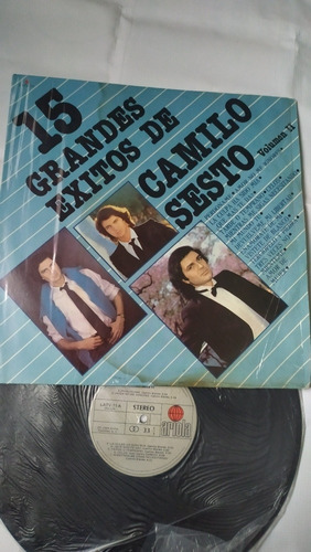 15 Grandes Éxitos De Camilo Sesto Disco De Vinil Original 