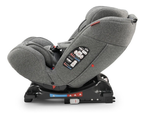 Imagem 4 de 5 de Cadeira Infantil Para Carro Fisher-price All-stages Fix 2.0 Cinza