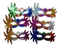 Comprar Pack 12 Antifaces Holograficos  Cotillon Carioca